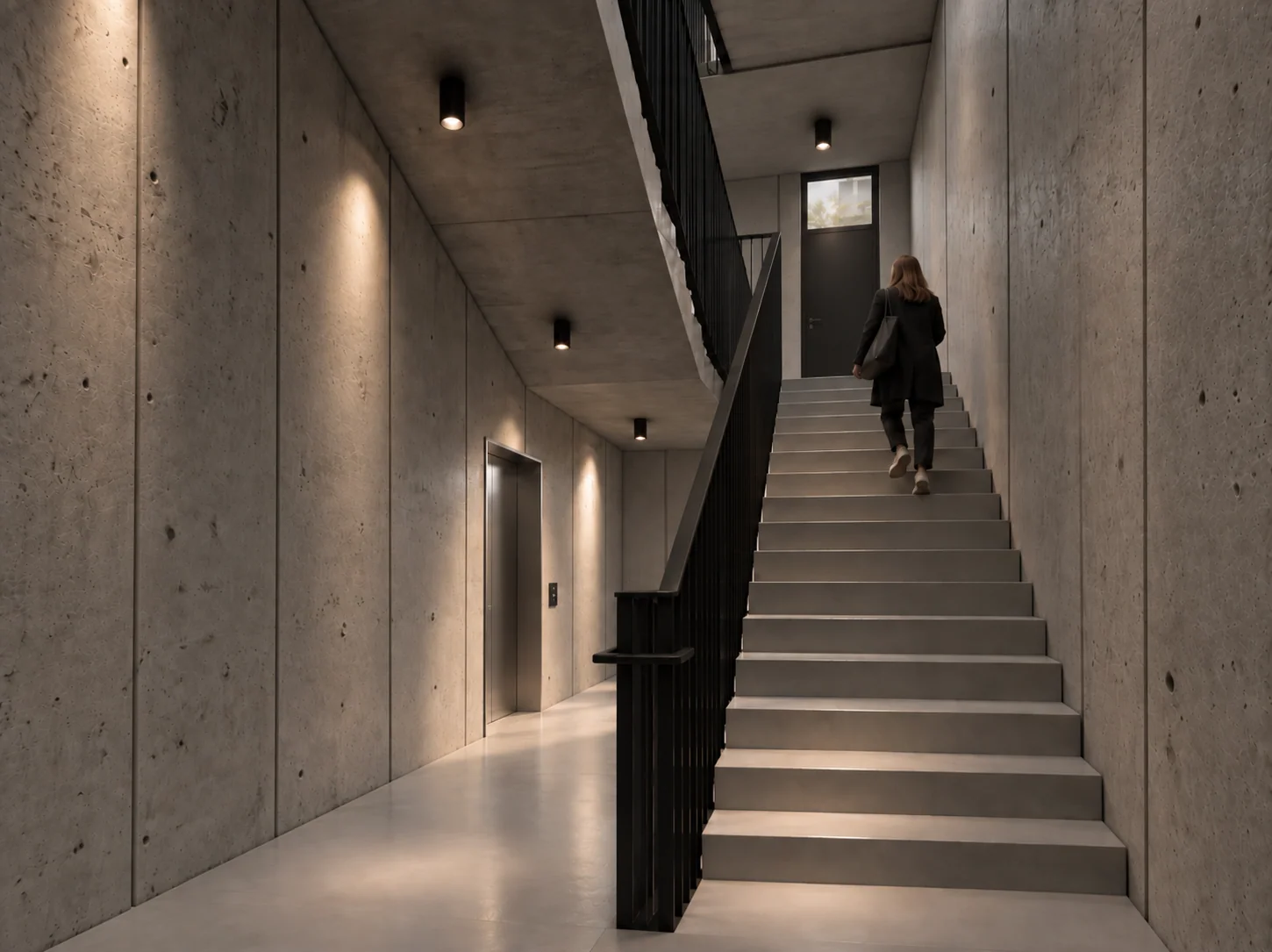 Treppenhaus · Visualisierung